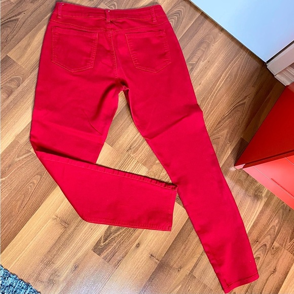 NYGARD Red Women's Jeans Size 12. - Picture 12 of 14